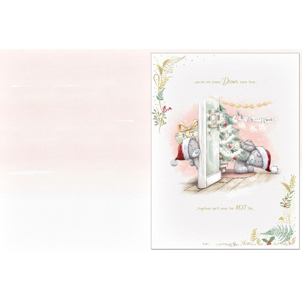 Lovely Fiancee Me to You Bear Boxed Christmas Card Extra Image 1
